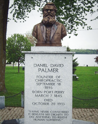 D.D. Palmer (March 7, 1845 – October 20, 1913) 　春日部整体スミトの整体院
